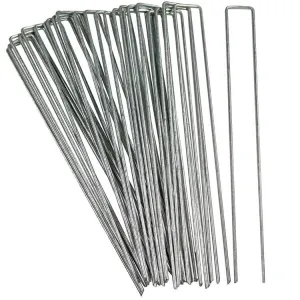 12" Garden Staples Set of 25