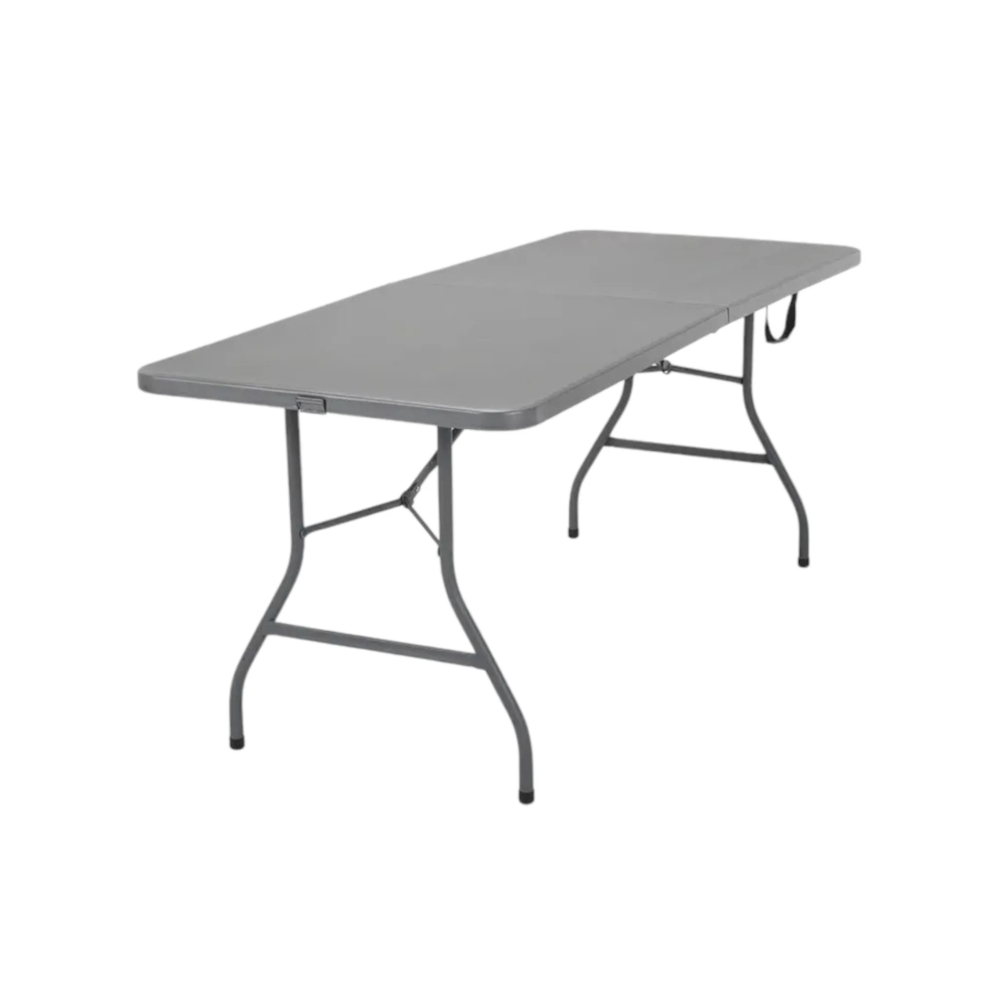 1.8m Folding Trestle Plastic Table 6ft Grey