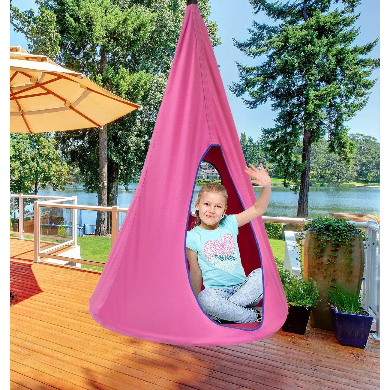 33" Kids Nest Swing