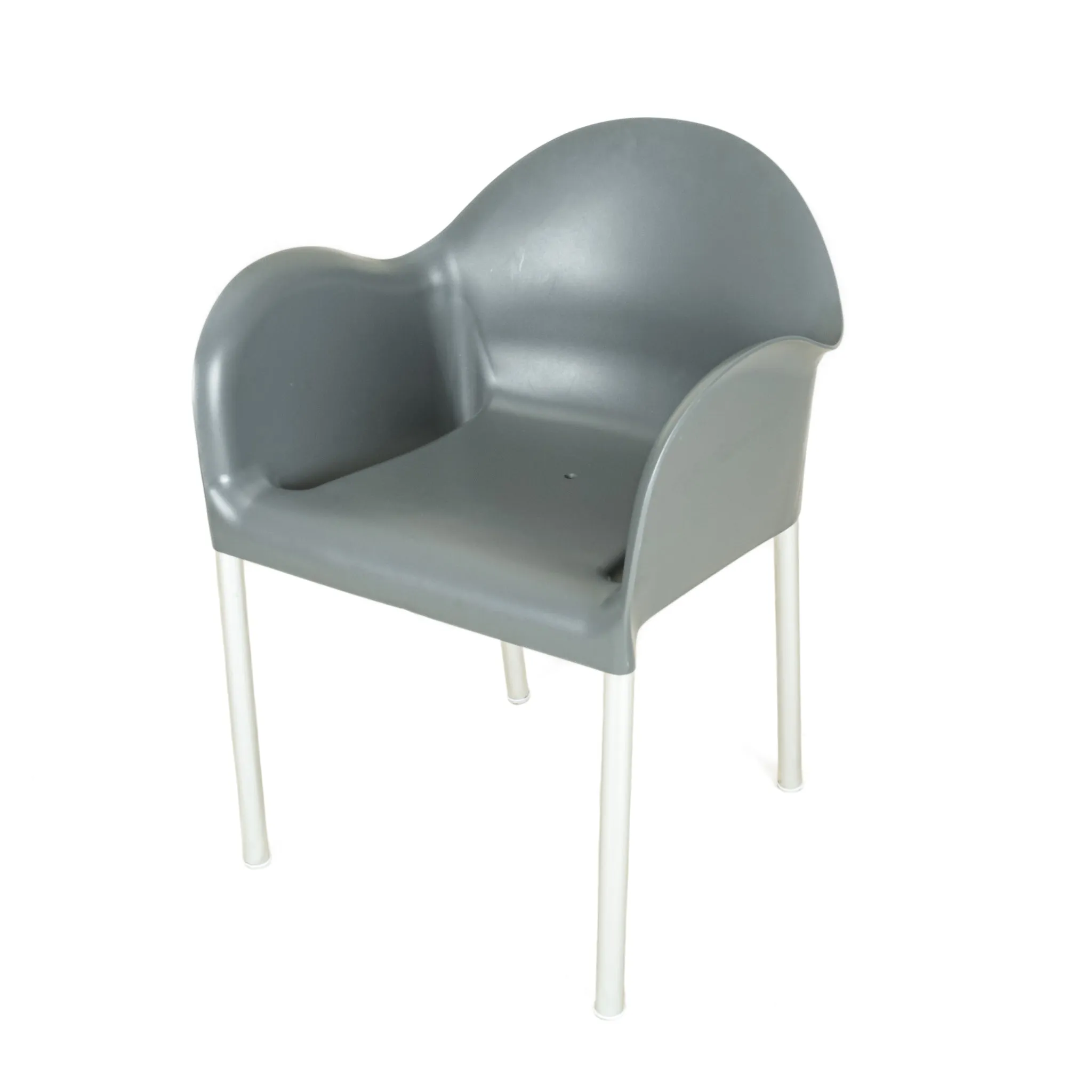 4 SEGIS Cloud Chairs Grey