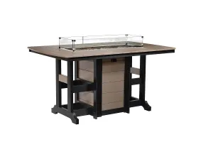 44" x 96" Rectangular Fire Table