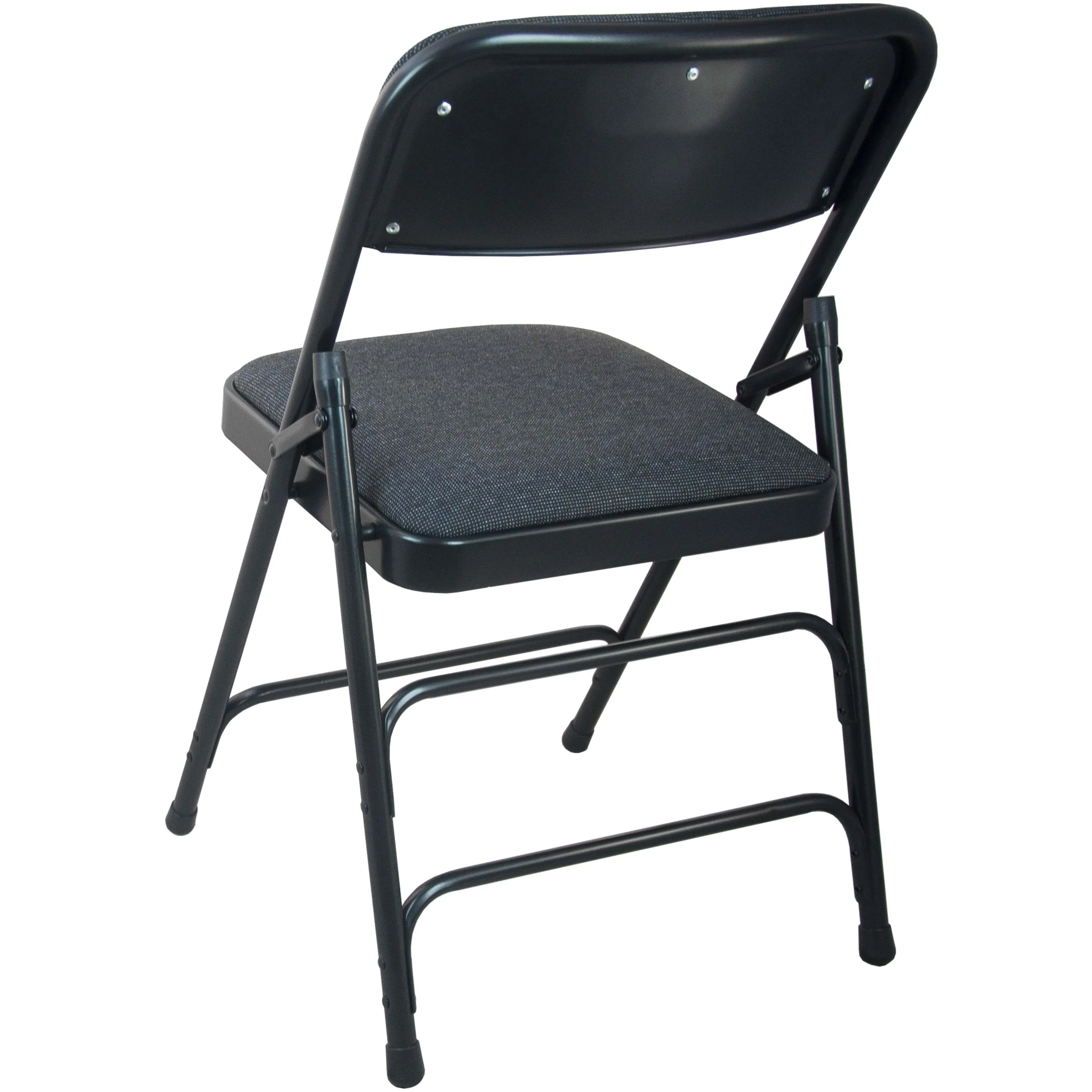 Advantage Padded Metal Folding Chair - Fabric Seat