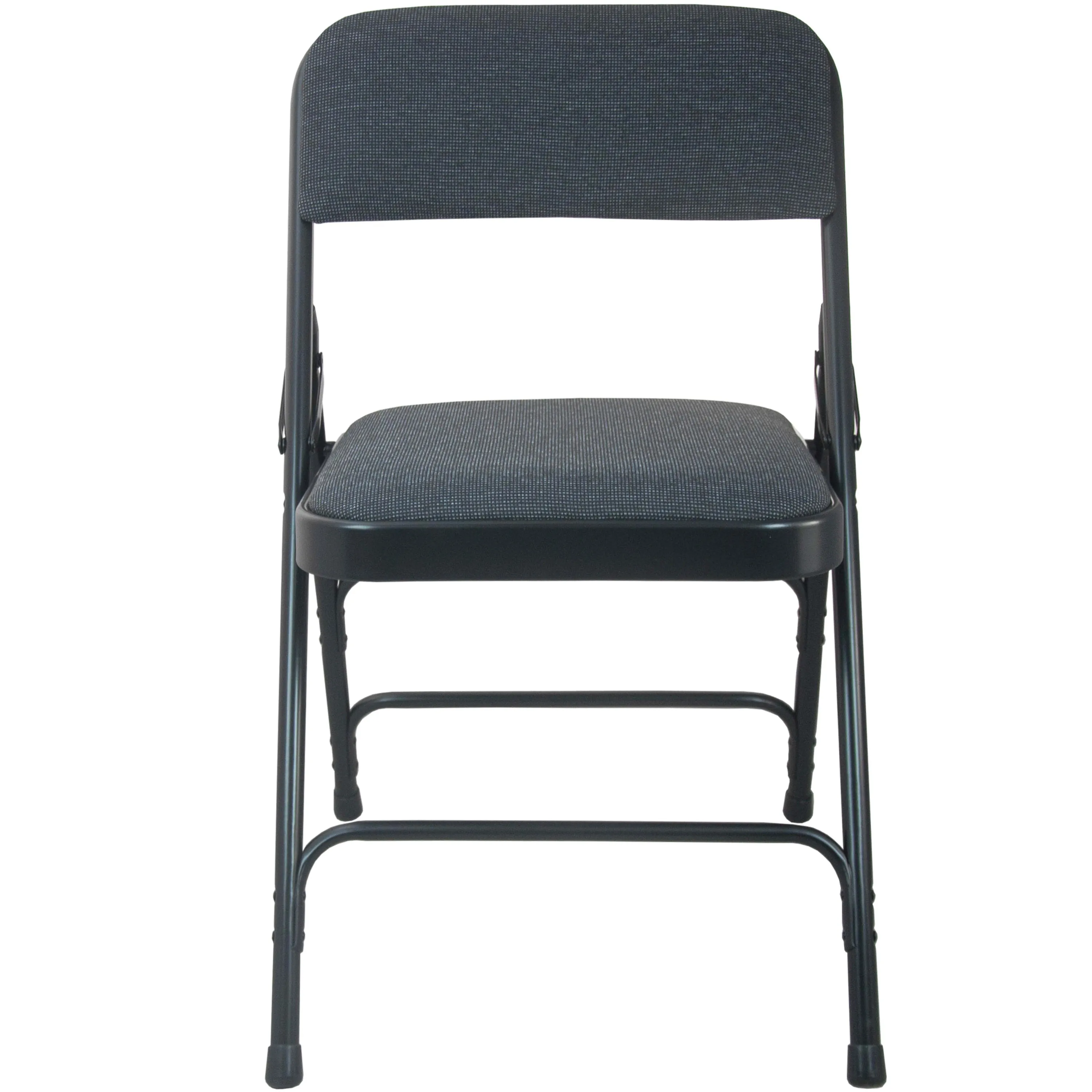 Advantage Padded Metal Folding Chair - Fabric Seat