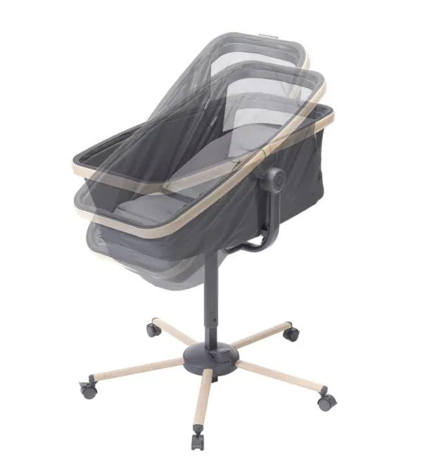 Alba all-in-one bassinet, recliner and highchair