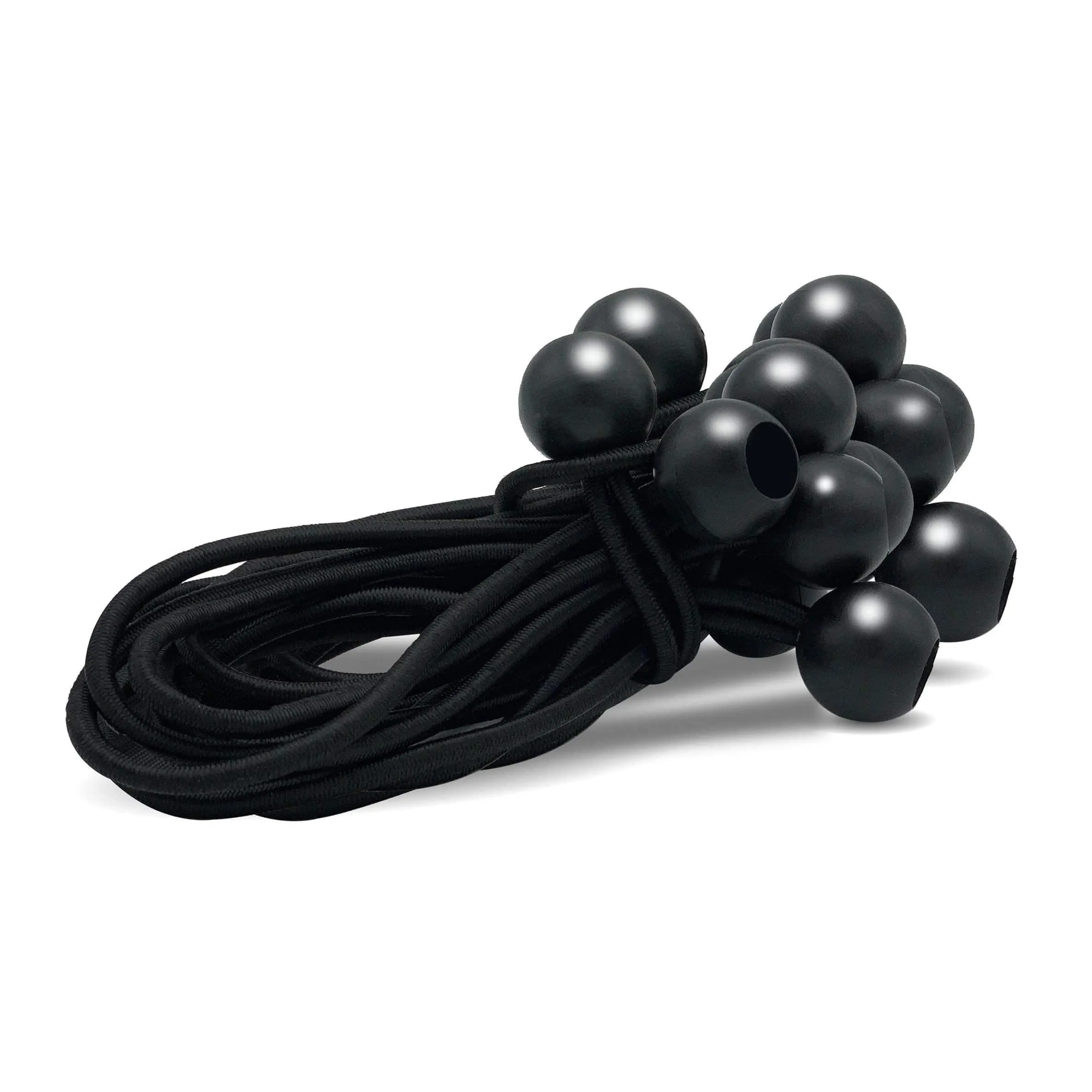 Ball Ties - Bungee Stretch Cords, 5" Long (15-Pack)