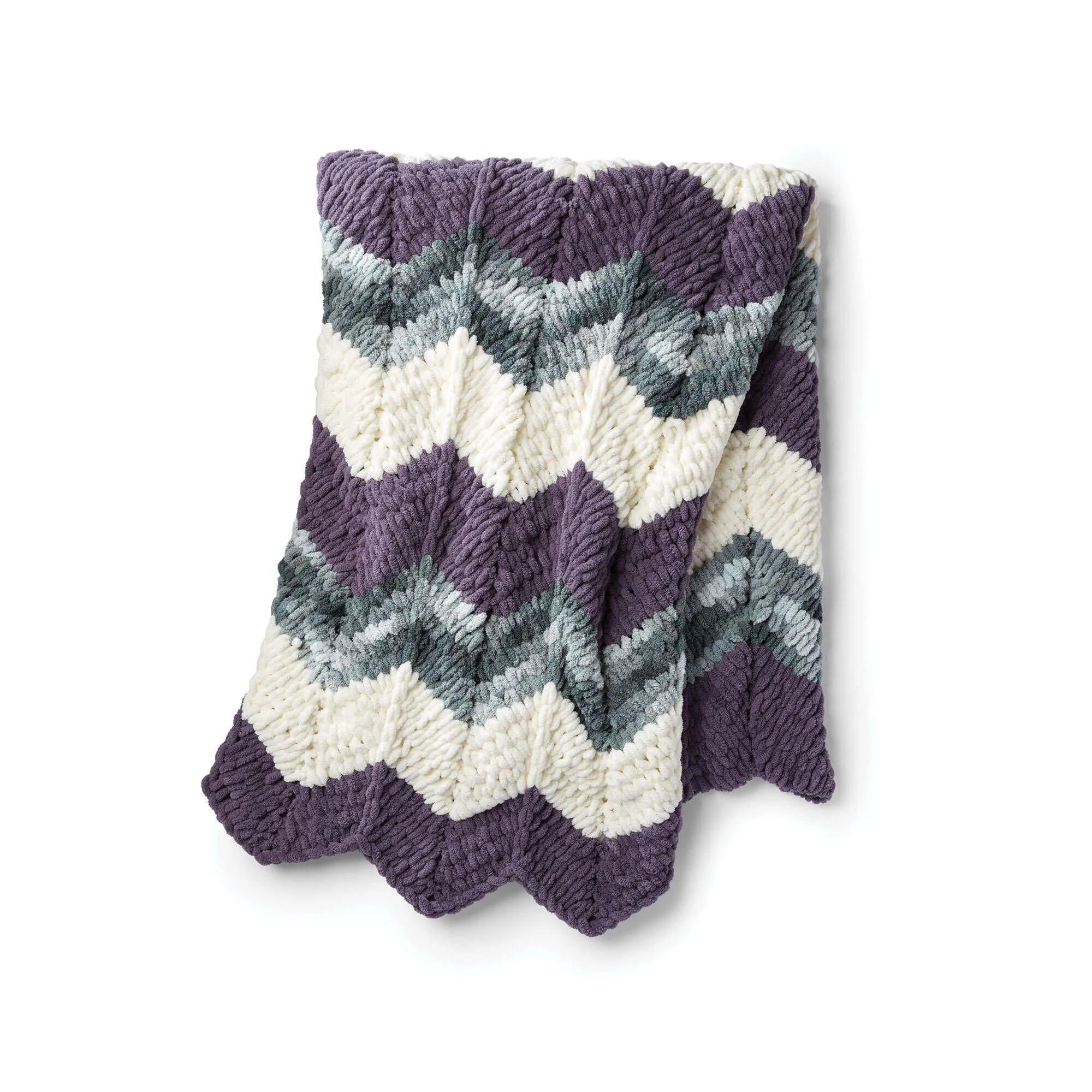 Bernat Craft Alize EZ Ripple Blanket