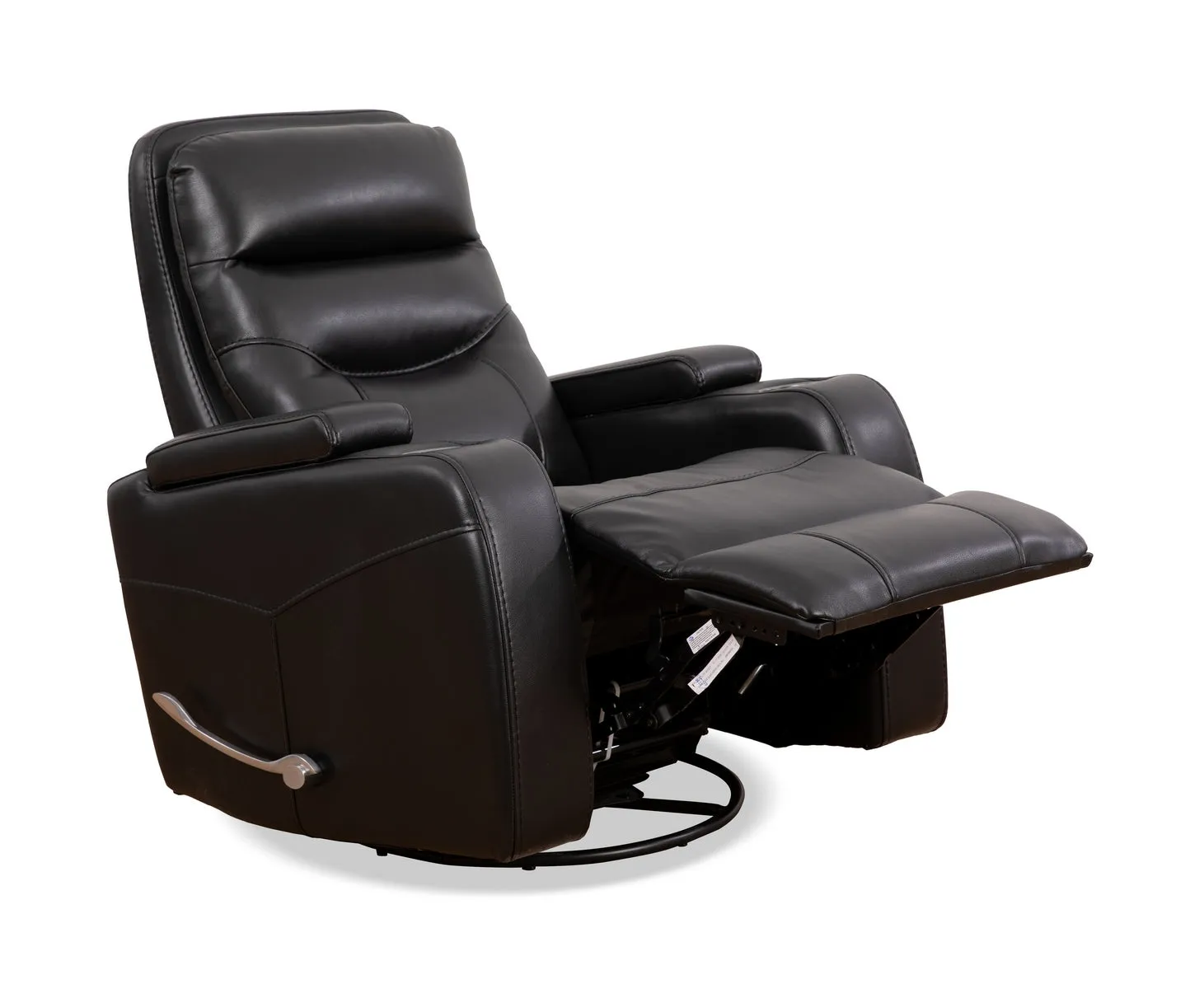 Black Eclipse Storage Recliner