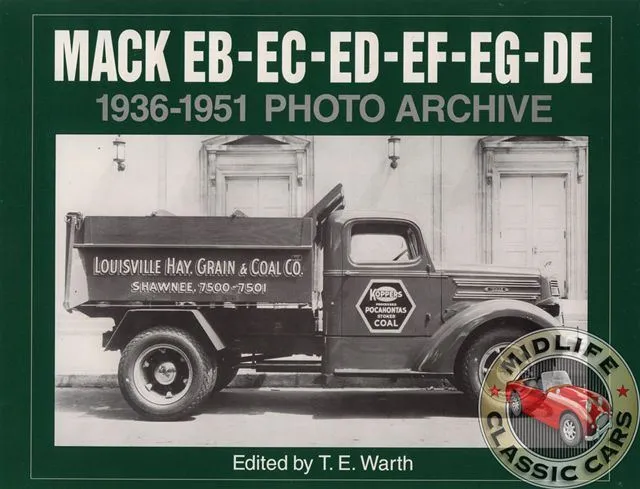 Building Mack EB-EC-ED-EF-EG-DE 1936-1951 Model Trucks 2 Book Set