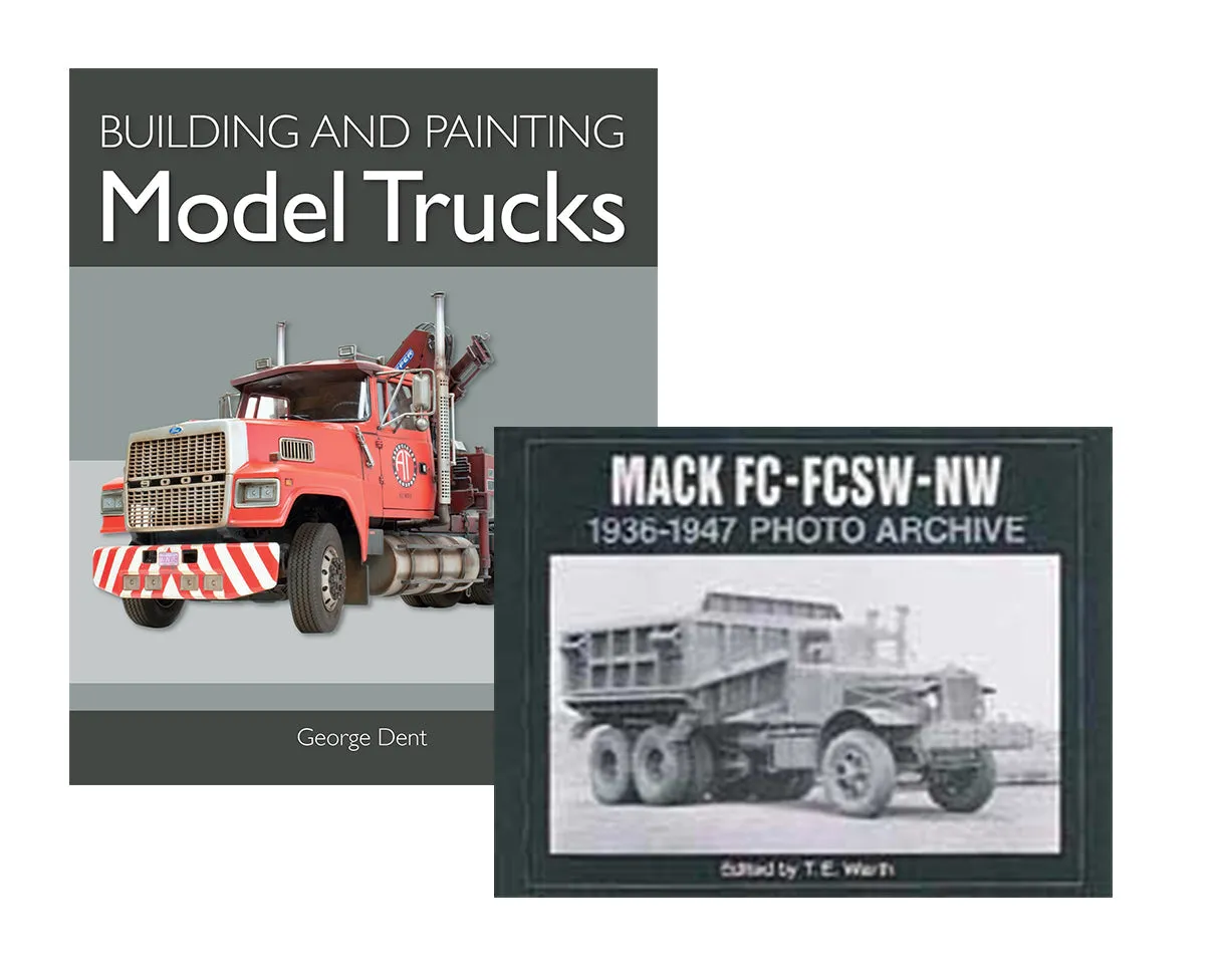 Building Mack Fc, Fcsw And Nw 1936-1947 Model Trucks 2 Book Set