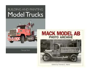 Building Model Trucks and  Mack AB Photo history book set