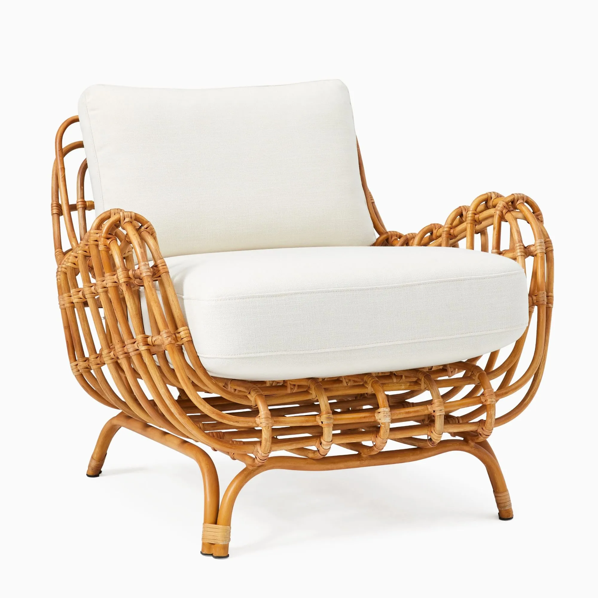 Cane chairs for Lounge | Bamboo Chairs for Living rooms- Kimaya