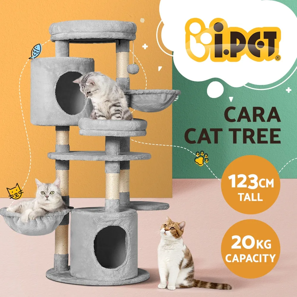 Cat Scratching Post Tree Tower  Scratcher Wood Condo House Toys Bed 123cm