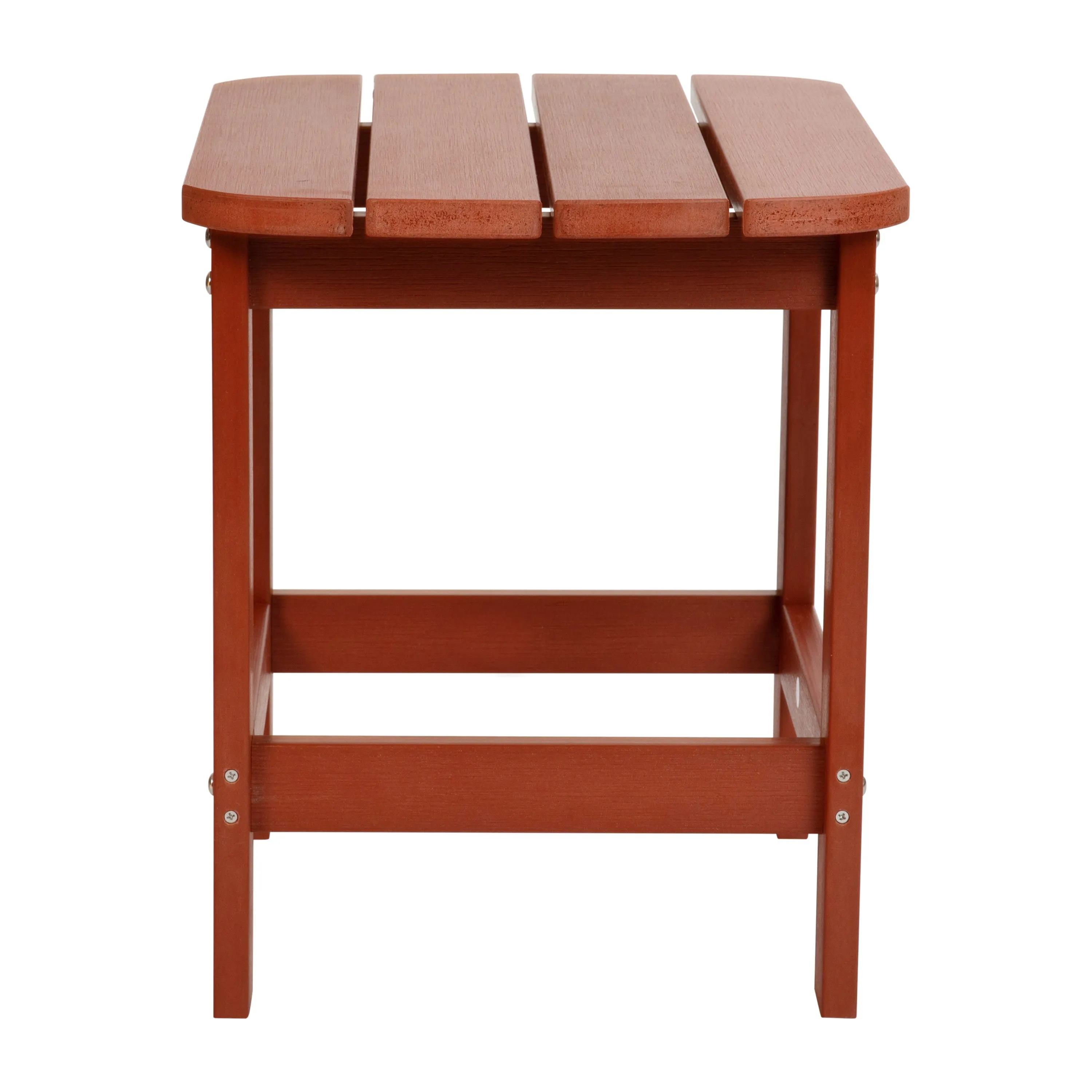 Charlestown All-Weather Poly Resin Wood Commercial Grade Adirondack Side Table