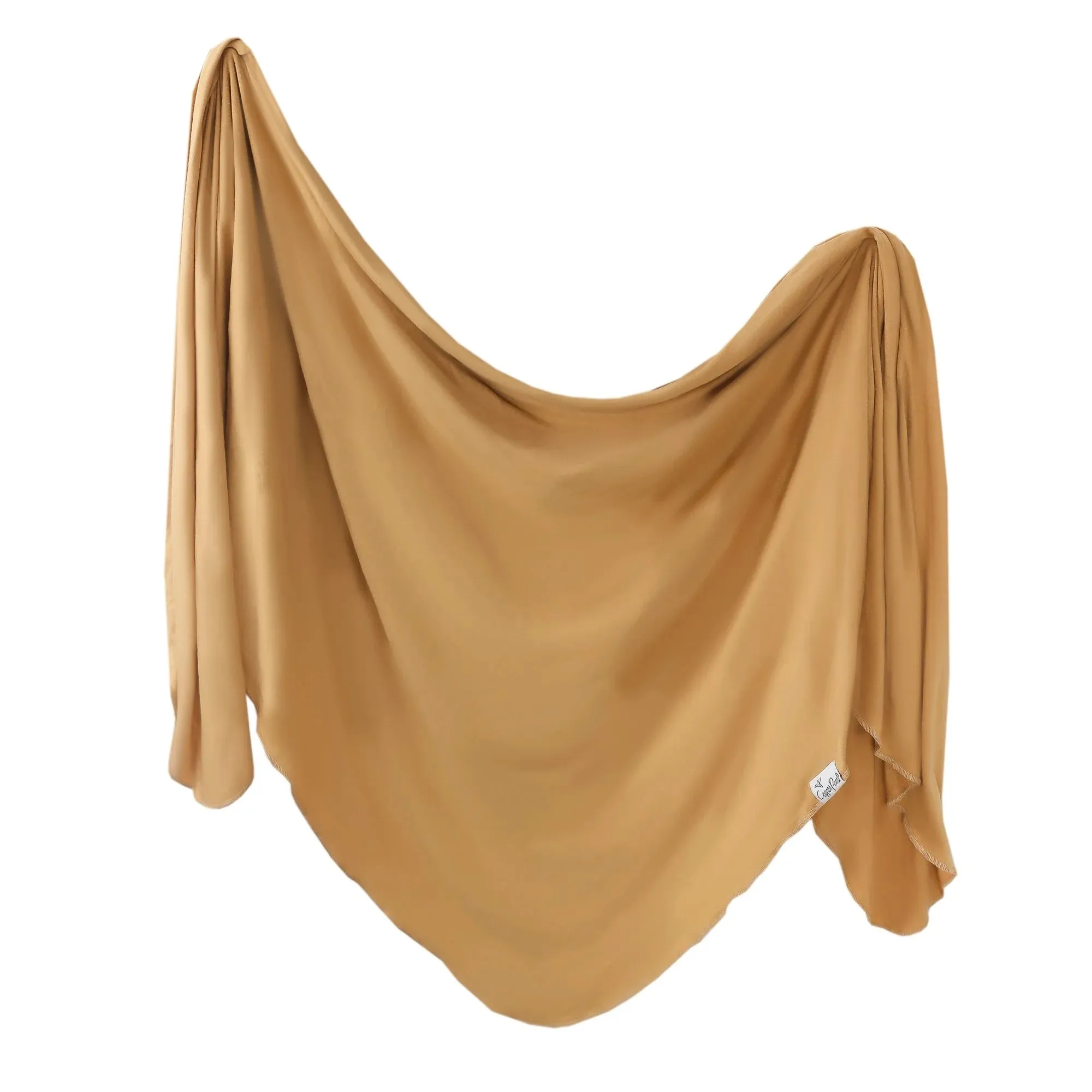 Copper Pearl Knit Swaddle Blanket / Dune