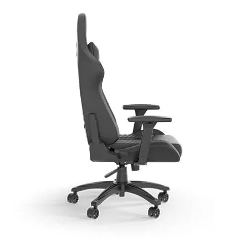 CORSAIR TC100 RELAXED LEATHRETTE GAMING CHAIR BLACK