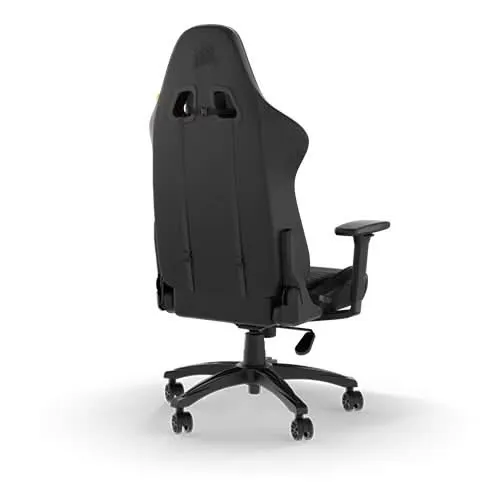 CORSAIR TC100 RELAXED LEATHRETTE GAMING CHAIR BLACK