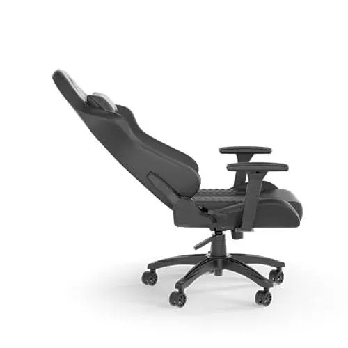 CORSAIR TC100 RELAXED LEATHRETTE GAMING CHAIR BLACK