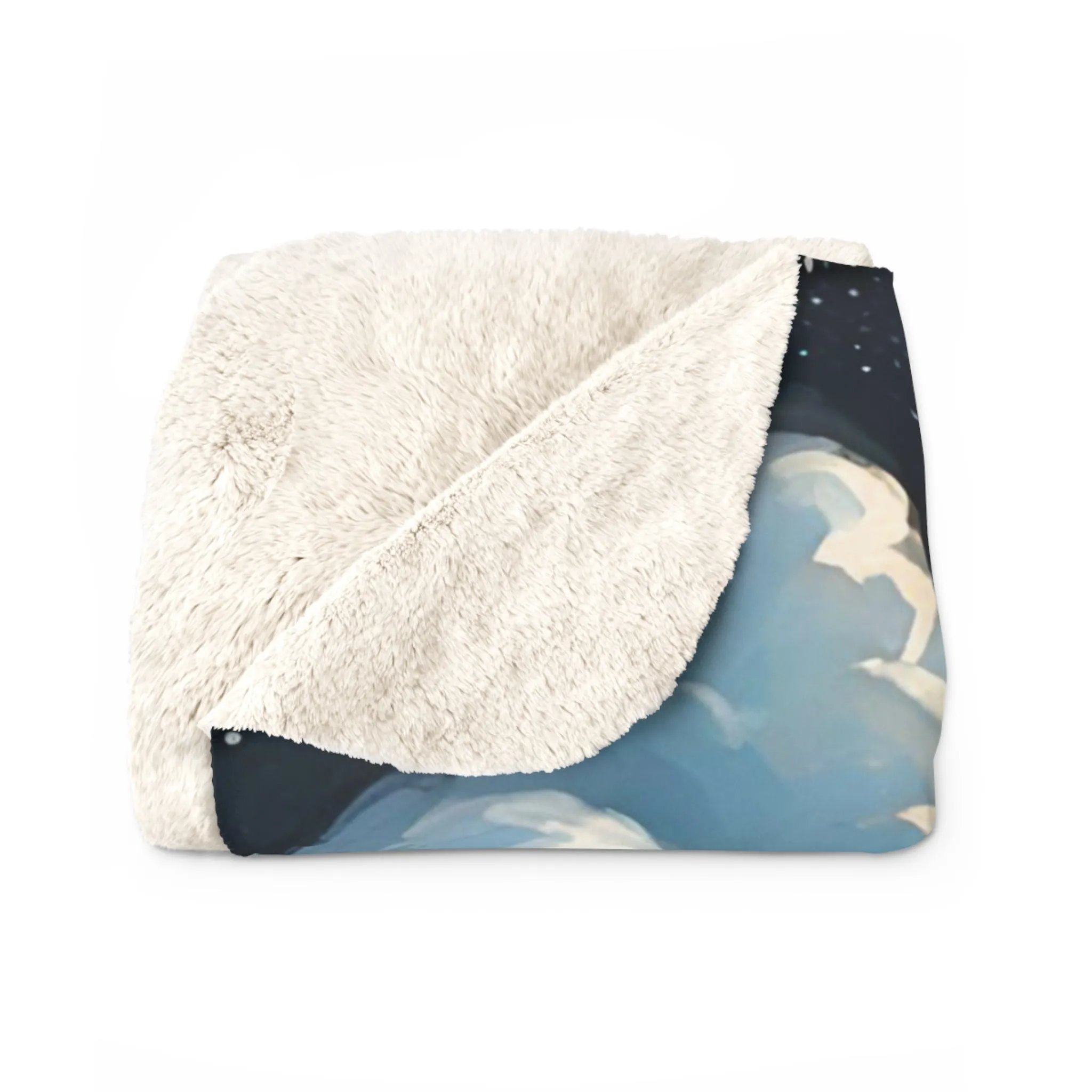 Cute Panda Sofa Blanket Sherpa Fleece Blanket