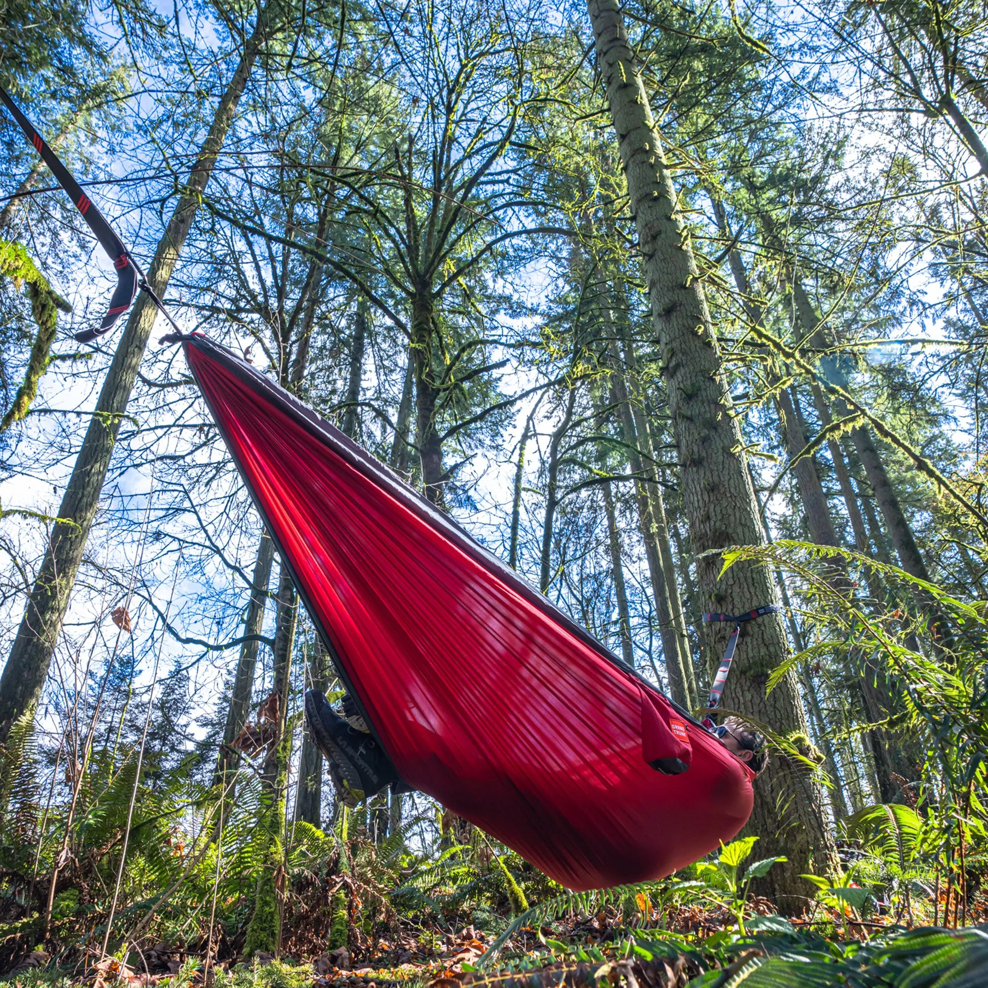 Double Deluxe Hammock w/Straps