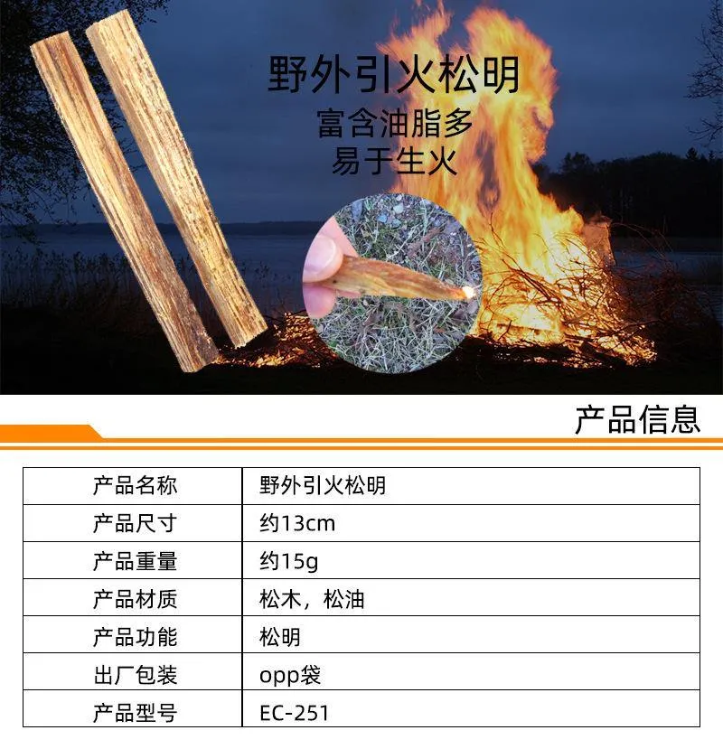 Ecological Fire Starter - Tinder Wood Kindling