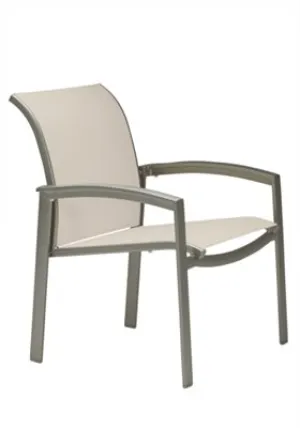 Elance Relaxed Sling Dining Chair by Tropitone