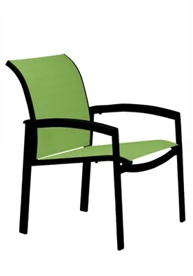 Elance Relaxed Sling Dining Chair by Tropitone