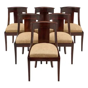 Empire Style Antique Gondola Chairs