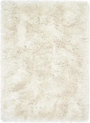 Extravagance Ivory Shaggy Rug