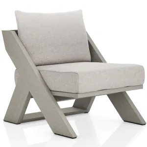 Hagen Outdoor Chair, Stone Grey/Weathered Grey