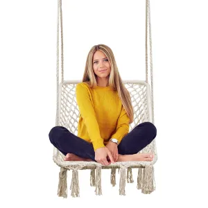 Hammock Chair Macrame Swing (Square Style)