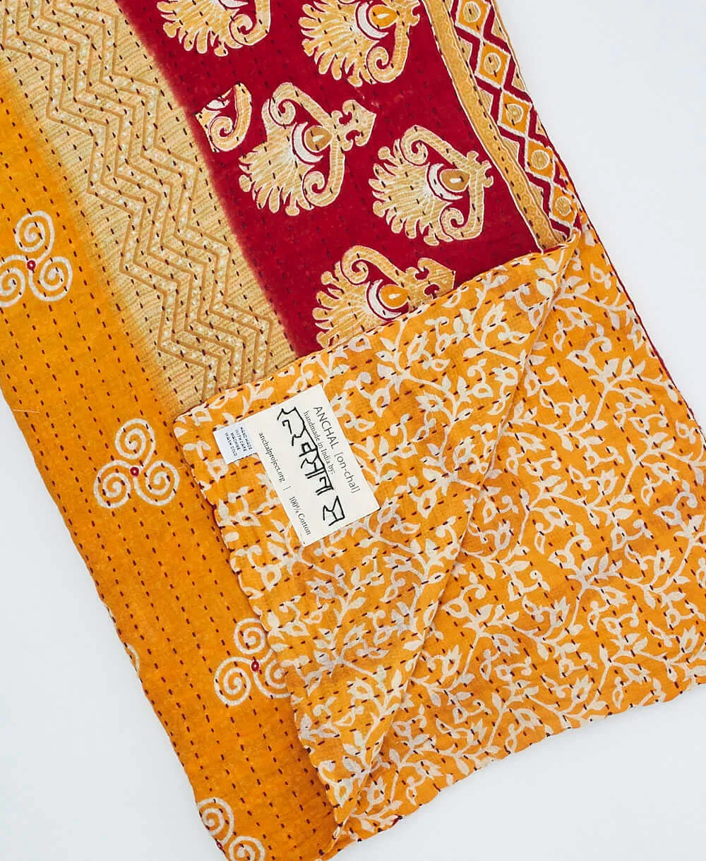 Kantha Quilt Throw - No. 240337