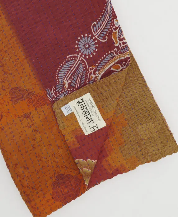 Kantha Quilt Throw - No. 240613