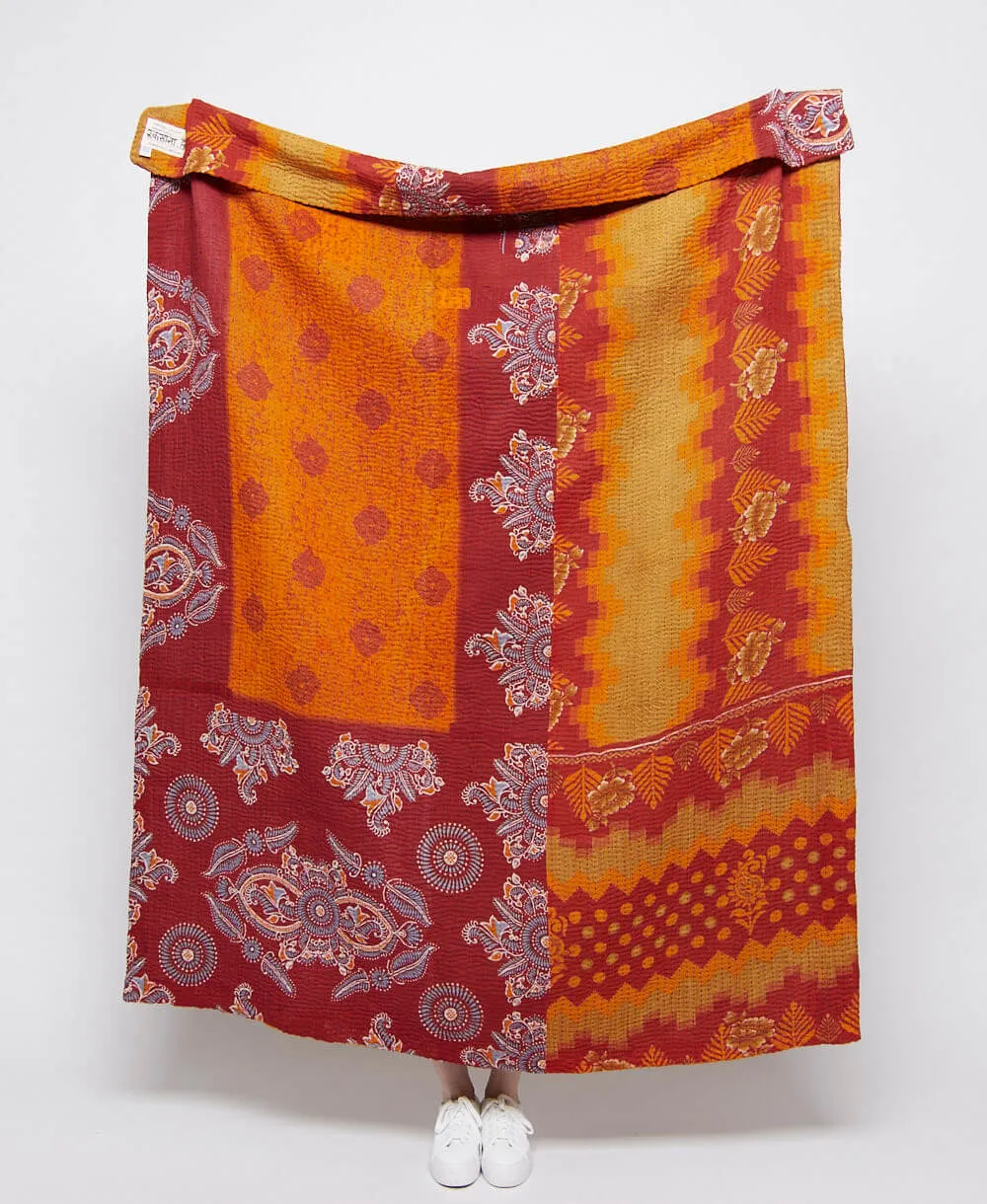 Kantha Quilt Throw - No. 240613