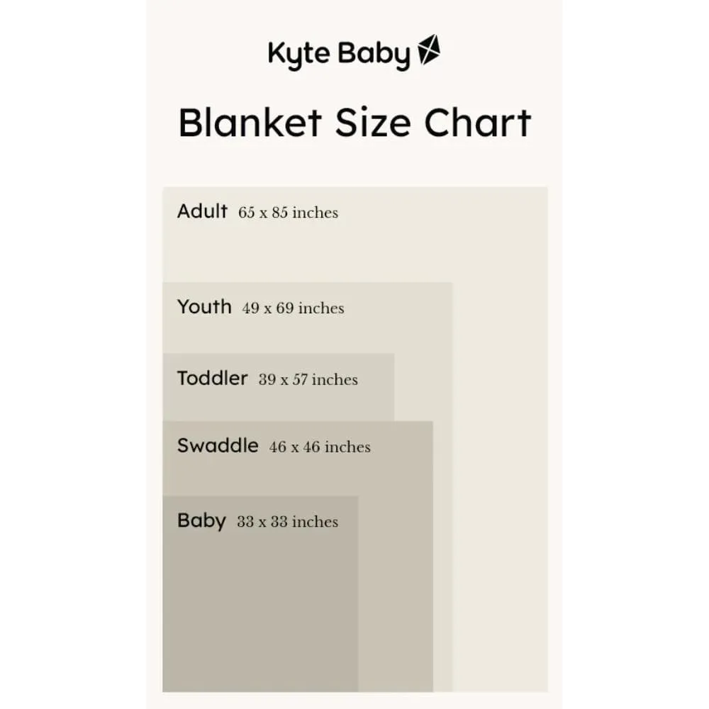 Kyte Baby - Baby Blanket - Navy