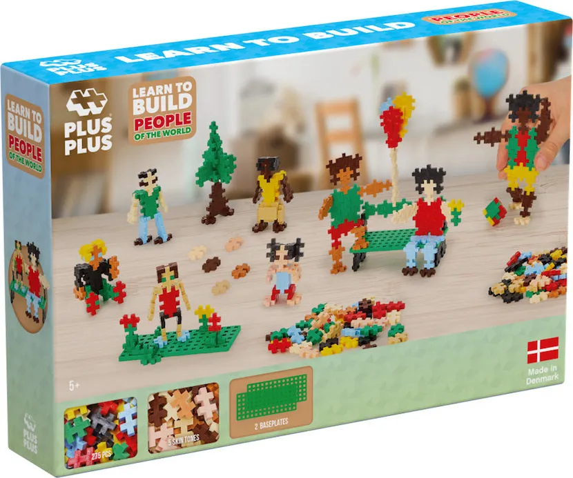 Learn to Build People of the World Plus Plus Kit