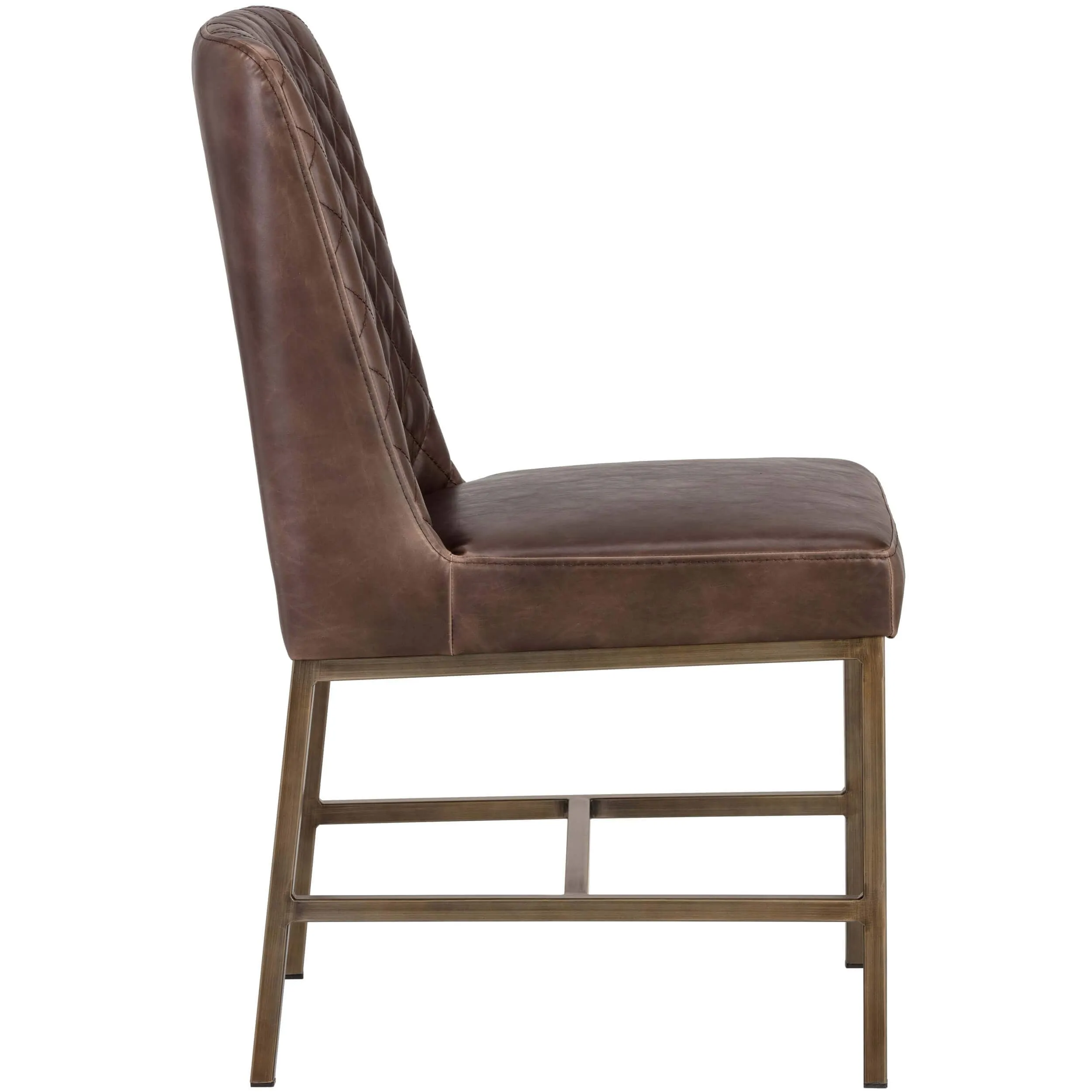 Leighland Dining Chair, Havana Dark Brown, Set of 2