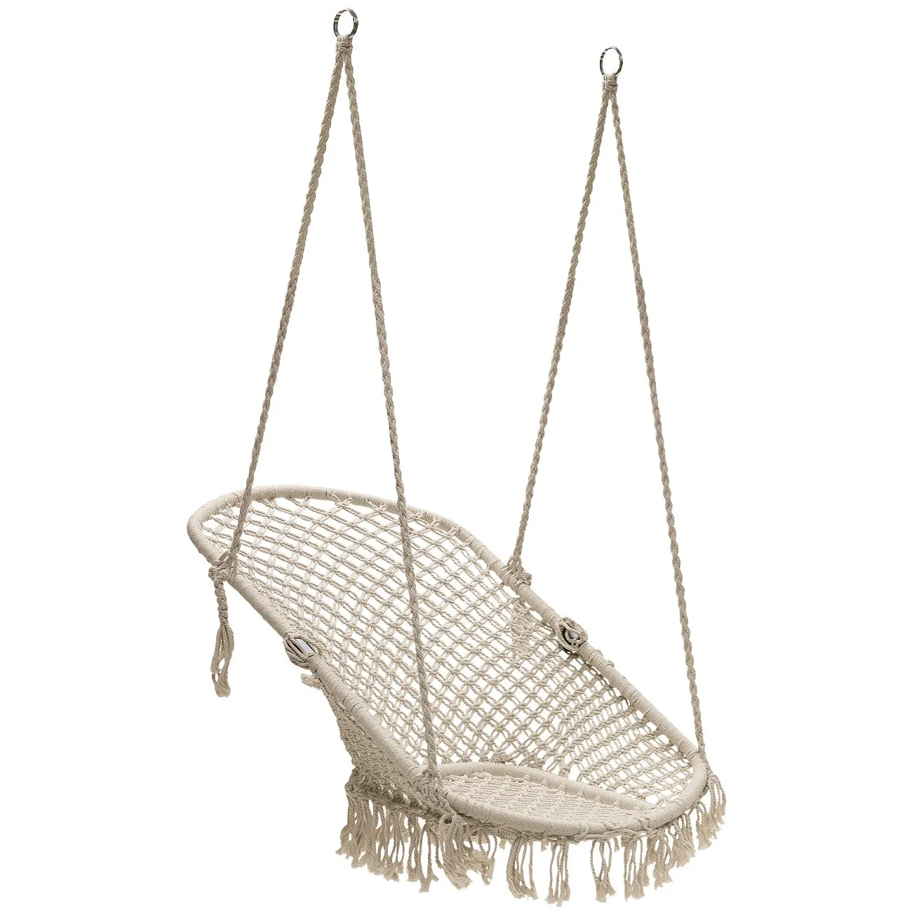 Macramé Lounge Chair Swing