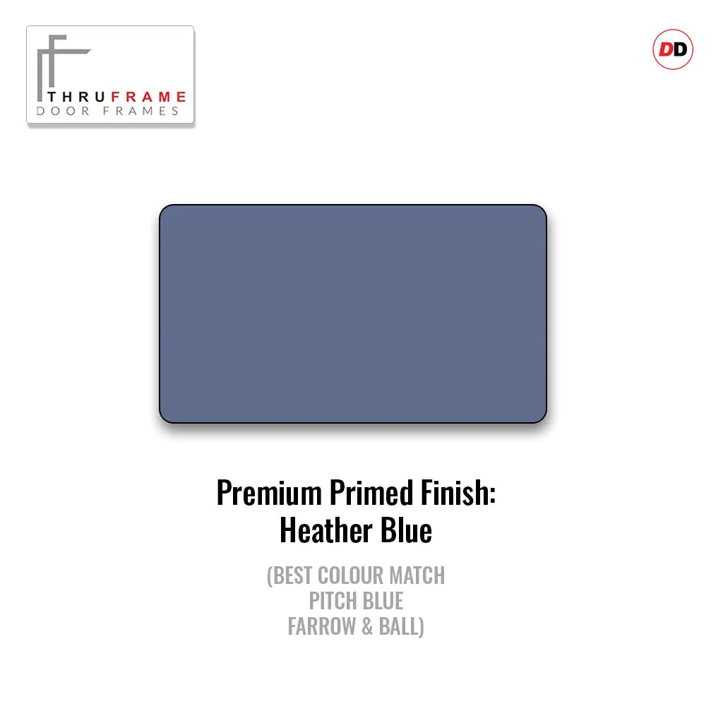 Made to Size Thruframe Interior Heather Blue Primed Door Lining Frame - Suits Double Fire Doors