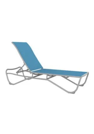 Millennia Relaxed Sling Armless Chaise Lounge By Tropitone