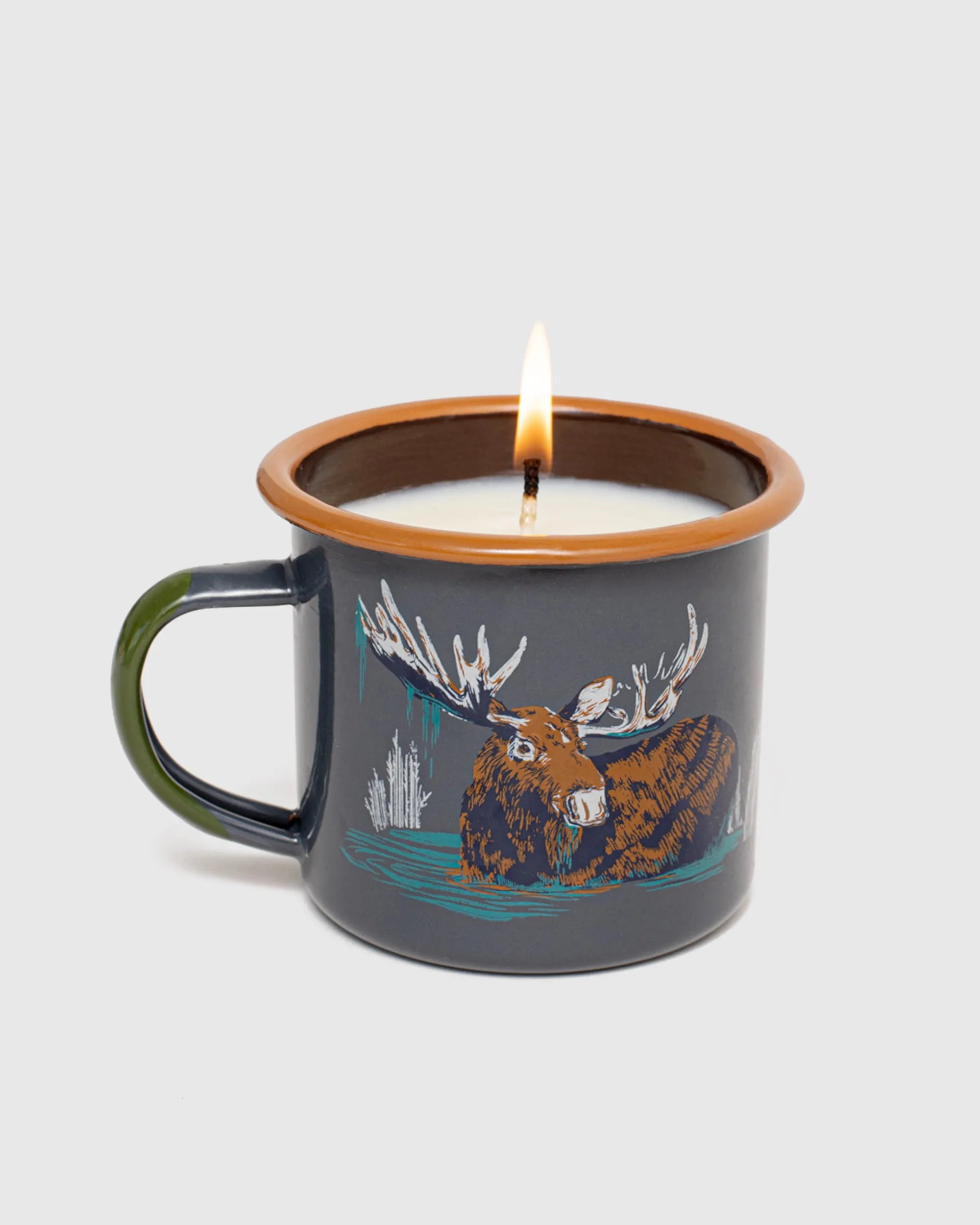 Morning Dip Enamel Candle Mug