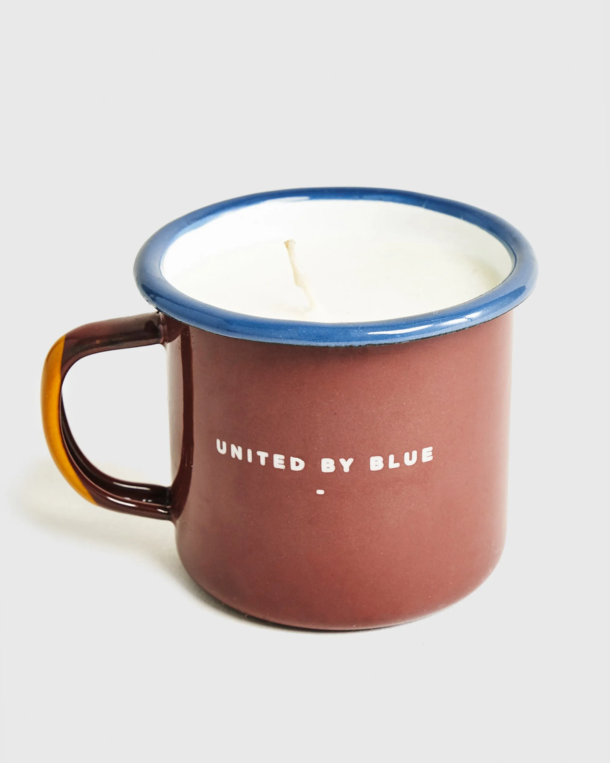 Mountains Are Calling Enamel Candle Mug