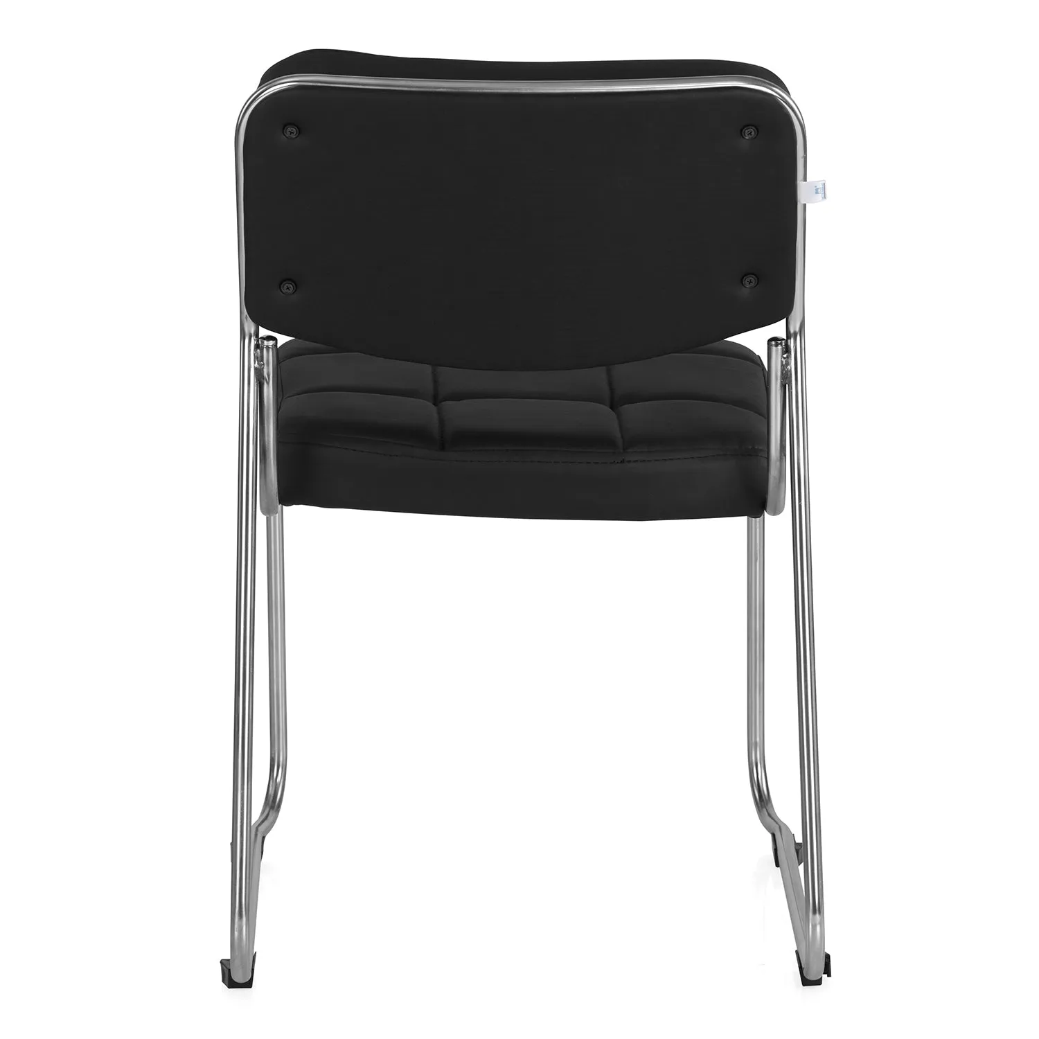 Nilkamal Contract 02 without Arm Visitor Chair (Black)