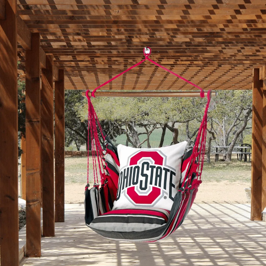 Ohio State Buckeyes Logo Hanging Chair Swing | OSU