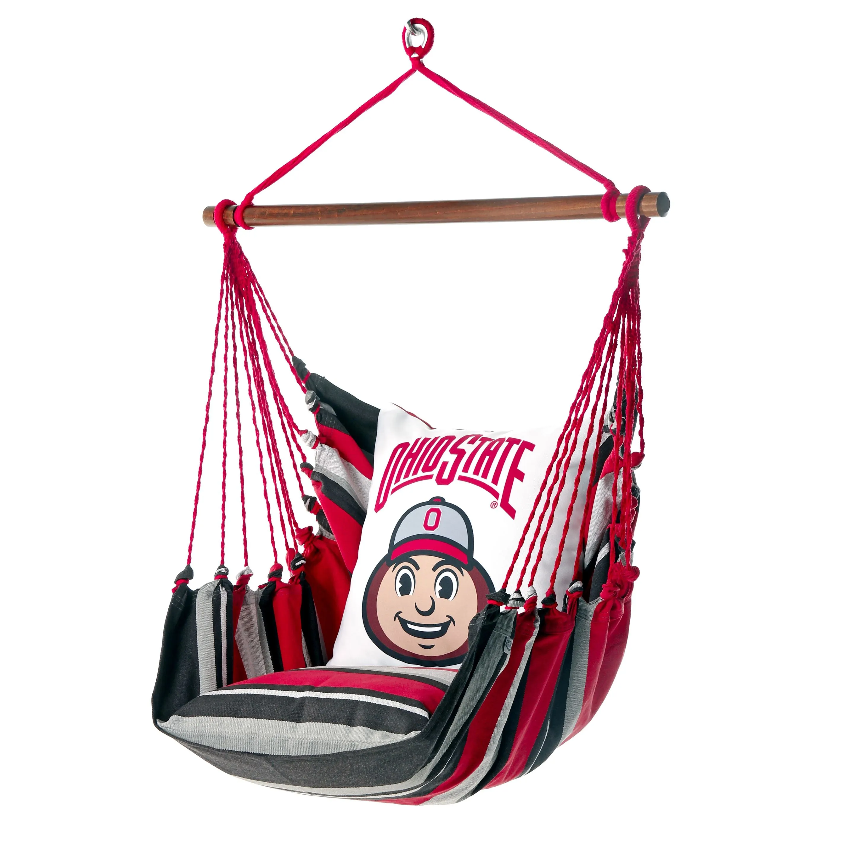 Ohio State Buckeyes Mascot Hanging Chair Swing | BRUTUS