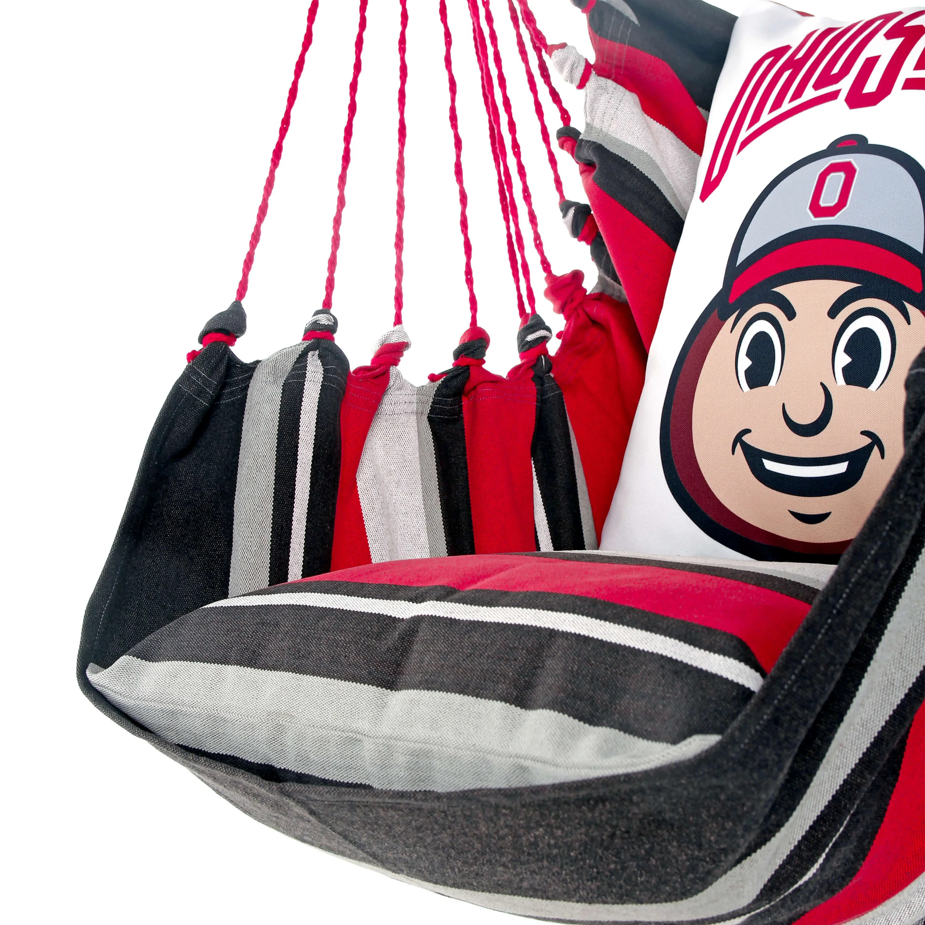 Ohio State Buckeyes Mascot Hanging Chair Swing | BRUTUS