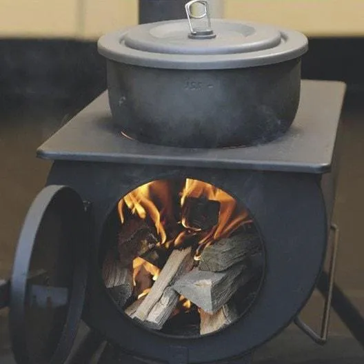 Outbacker® Pioneer Portable Tent Stove | 2.5KW 12KG | Robens Tipi Kit