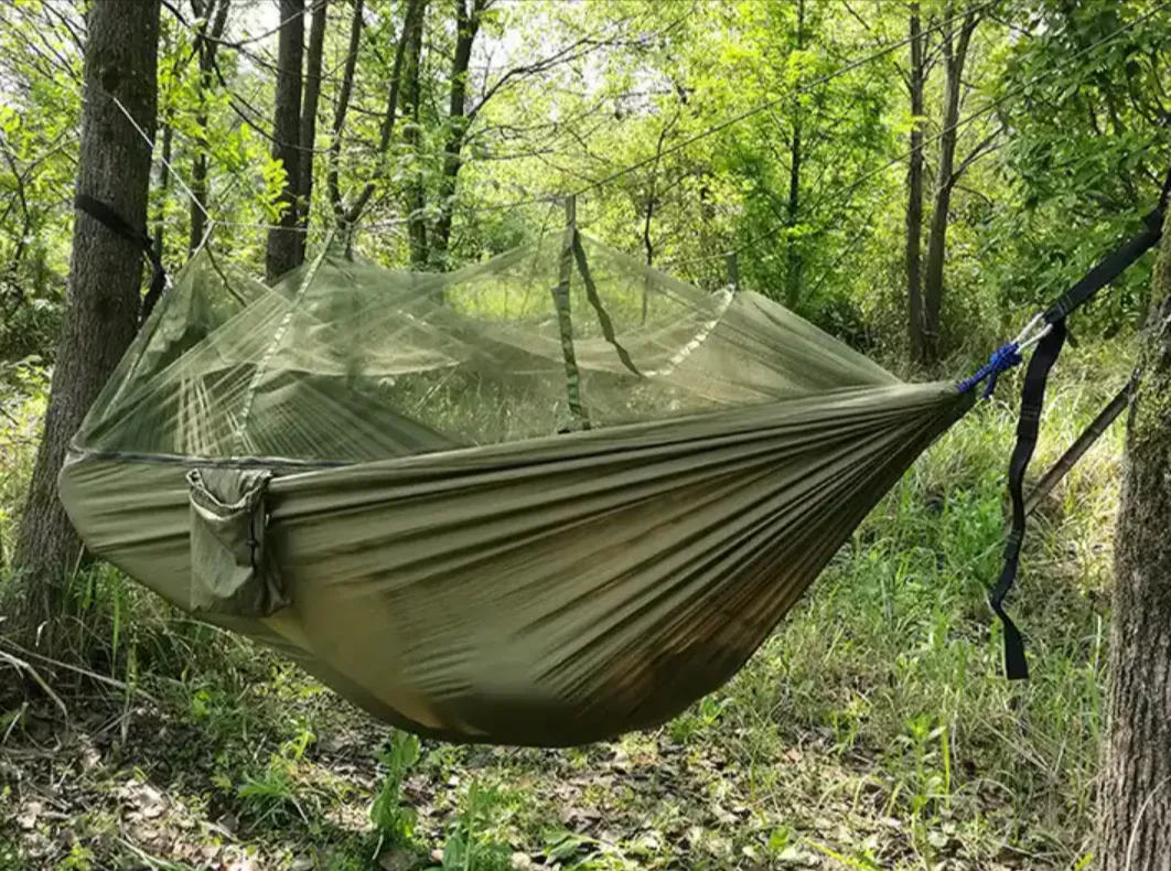 Outdoor Portable Camping Hammock With Mosquito Net Hs-61