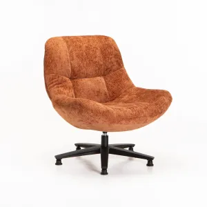 Phantom Swivel Occasional Chair (Available in Rust, Grey and Cream)