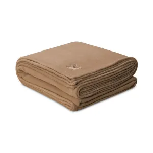 Polar Fleece Microplush Blanket Desert Tan 80 x 90 - Twin