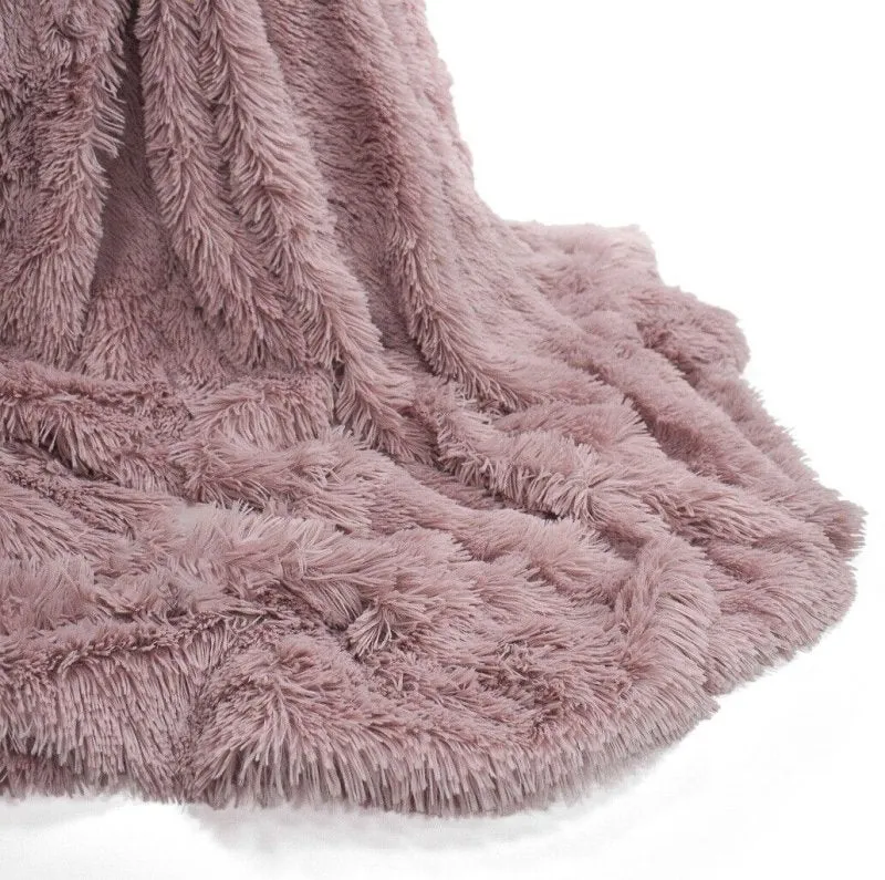 Pretty Little Bed Hug & Snug Throw Luxury Blanket, Soft & Cozy Throw for Bed or Sofa, Perfect for Adults & Kids, Warm, Stylish, and Comfortable Home Blanket for Relaxation & Comfort